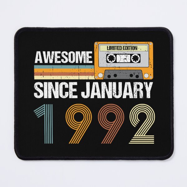 Item preview, Awesome Since January 1992 | 31th Birthday Gifts | 31 Years Old Gifts designed and sold by AMINE ★★★★★.