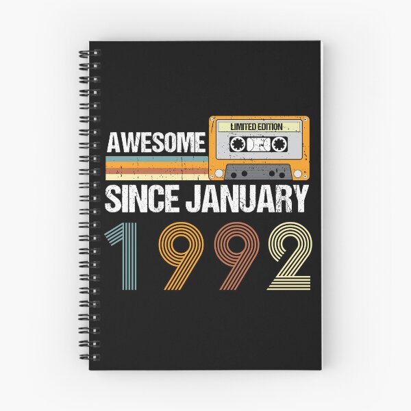 Item preview, Awesome Since January 1992 | 31th Birthday Gifts | 31 Years Old Gifts designed and sold by AMINE  ★★★★★.