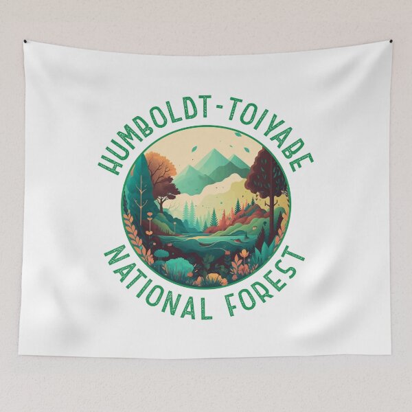 Item preview, Humboldt - Toiyabe National Forest Nevada Distressed Circle designed and sold by KrisSidDesigns.