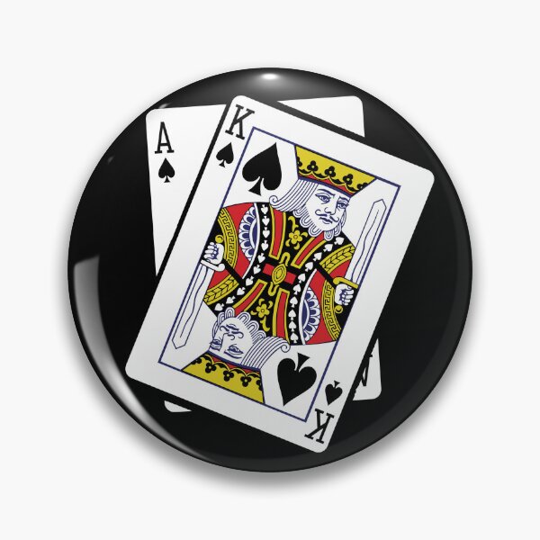 Artikelvorschau, Ass & Pik-König Blackjack 21 Jahre alt entworfen und verkauft von PY Tees.