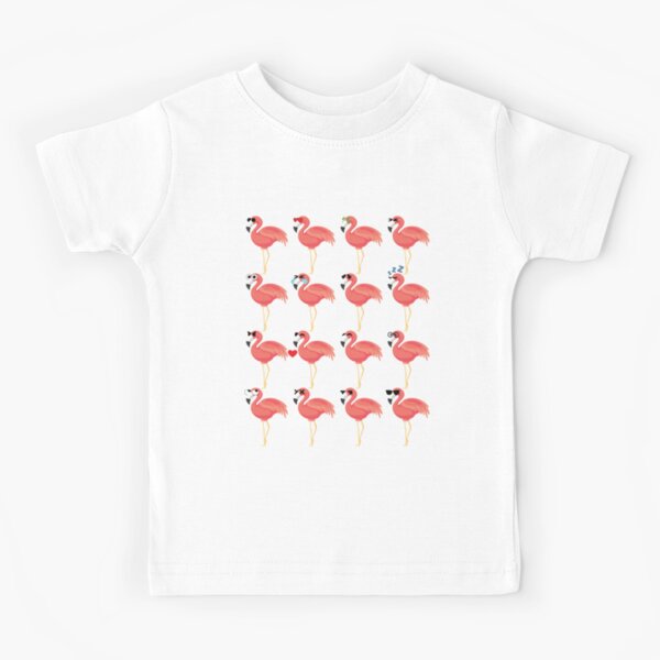 Flamingo Kids T Shirts Redbubble - flamingo roblox kids t shirt by freves redbubble