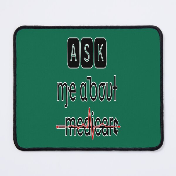 Item preview, Ask Me About Medicare (3) designed and sold by Suberdesigns.