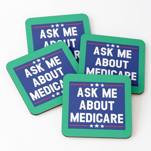 Item preview, Ask Me About Medicare  (4) designed and sold by Suberdesigns.