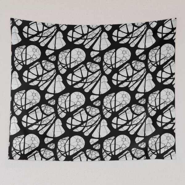 Item preview, Black Neuronal Lines designed and sold by TextureFactory.