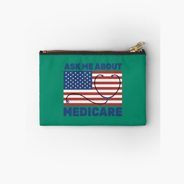 Item preview, Ask Me About Medicare Health Insurance Sales Agent usa Flag              designed and sold by Suberdesigns.