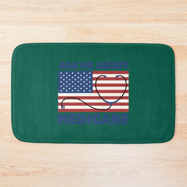Item preview, Ask Me About Medicare Health Insurance Sales Agent usa Flag              designed and sold by Suberdesigns.