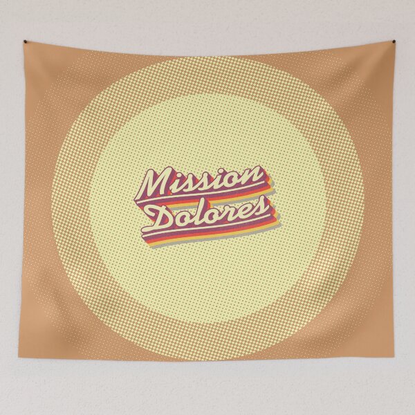 Item preview, Mission Dolores | Retro Rainbow designed and sold by retroready.