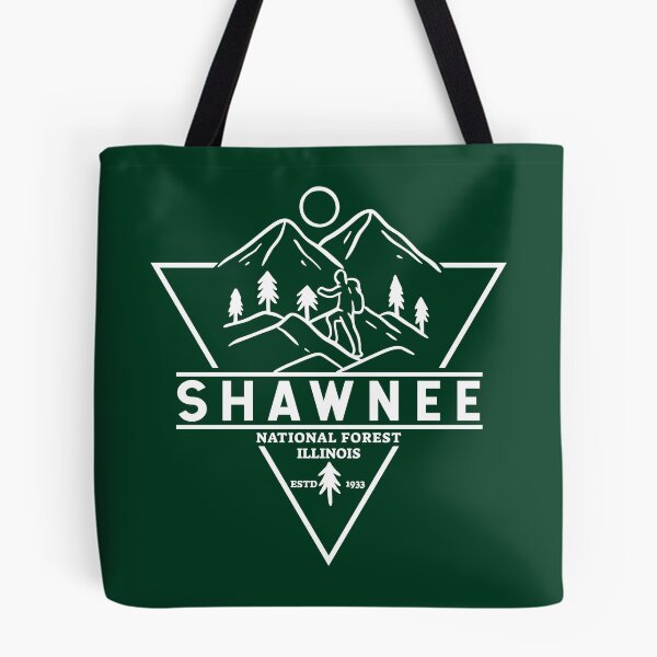 Artikelvorschau, Monoline-Emblem des Shawnee National Forest Illinois entworfen und verkauft von KrisSidDesigns.
