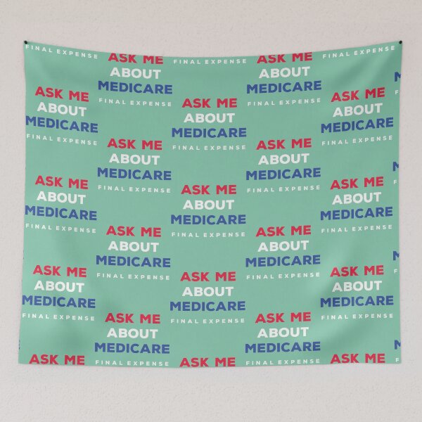 Item preview, Ask Me About Medicare Final Expense      designed and sold by Suberdesigns.