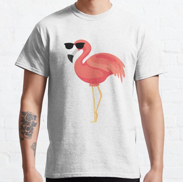 Flamingo Emoji   Classic T-Shirt