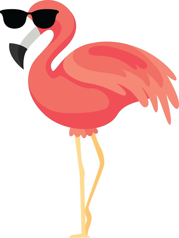 "Flamingo Emoji " Stickers by HippoEmo Redbubble