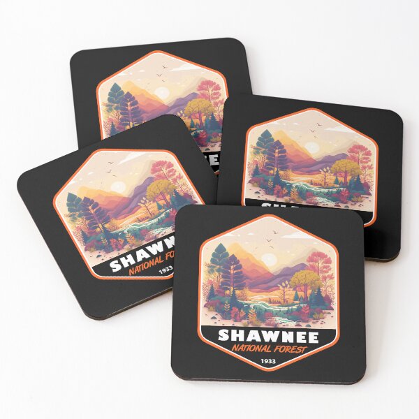 Item preview, Shawnee National Forest Illinois Vintage Emblem designed and sold by KrisSidDesigns.