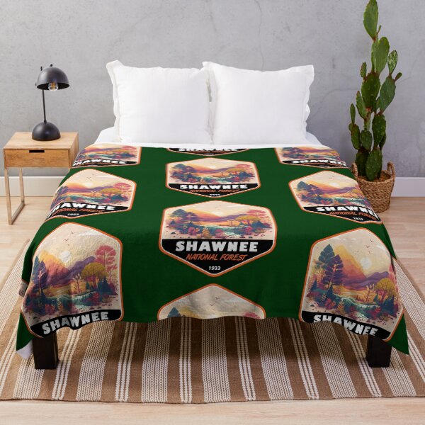 Item preview, Shawnee National Forest Illinois Vintage Emblem designed and sold by KrisSidDesigns.