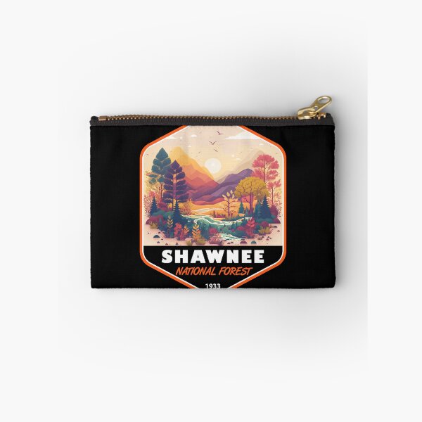Artikelvorschau, Shawnee National Forest Illinois Vintage Emblem entworfen und verkauft von KrisSidDesigns.