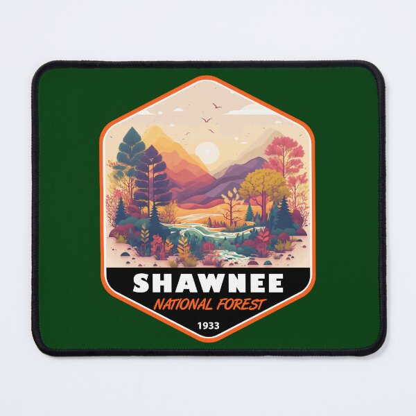 Item preview, Shawnee National Forest Illinois Vintage Emblem designed and sold by KrisSidDesigns.
