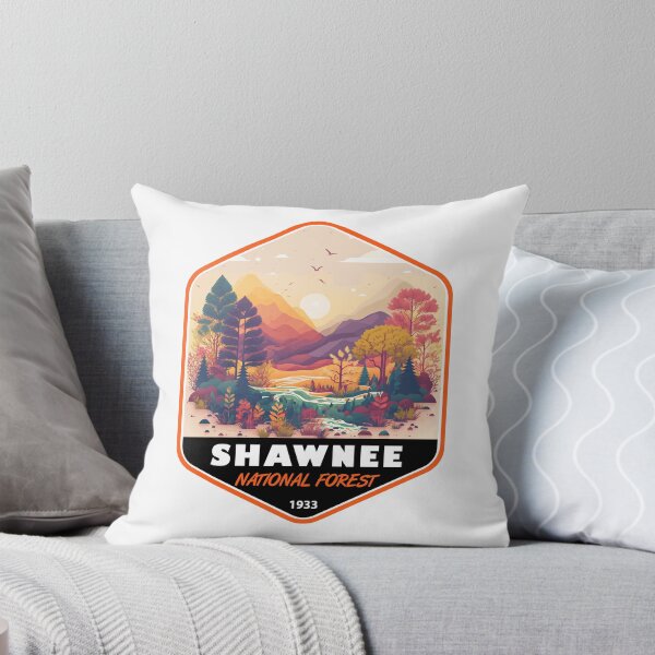 Item preview, Shawnee National Forest Illinois Vintage Emblem designed and sold by KrisSidDesigns.