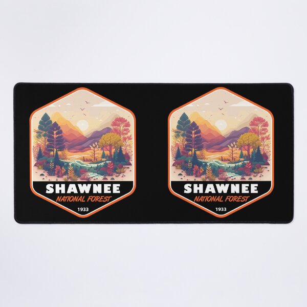 Item preview, Shawnee National Forest Illinois Vintage Emblem designed and sold by KrisSidDesigns.