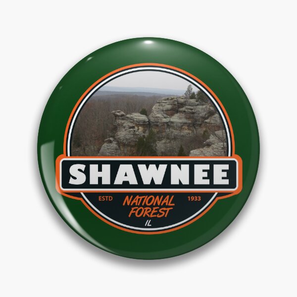 Artikelvorschau, Wappen des Shawnee National Forest in Illinois entworfen und verkauft von KrisSidDesigns.