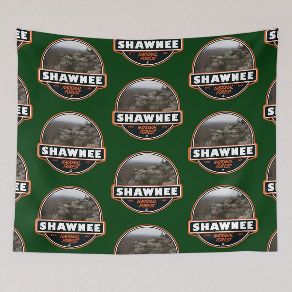 Item preview, Shawnee National Forest Illinois Emblem designed and sold by KrisSidDesigns.