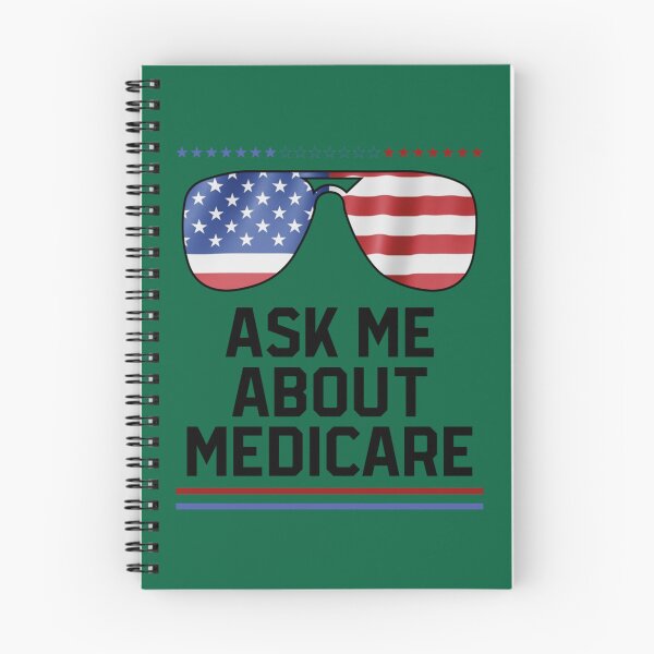 Item preview, Ask Me About Medicare Health Insurance Sales Agent Glasses usa Flag   designed and sold by Suberdesigns.