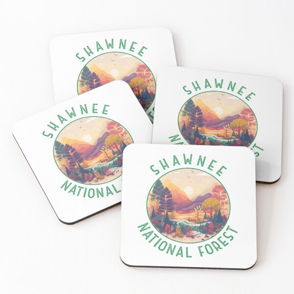 Item preview, Shawnee National Forest Illinois Distressed Circle designed and sold by KrisSidDesigns.