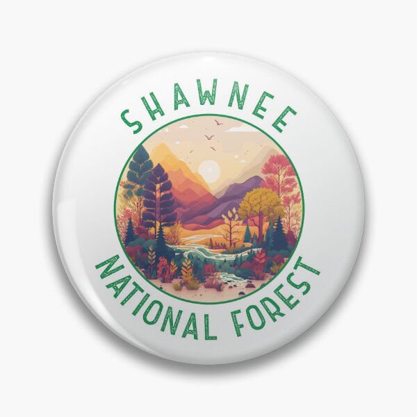 Item preview, Shawnee National Forest Illinois Distressed Circle designed and sold by KrisSidDesigns.