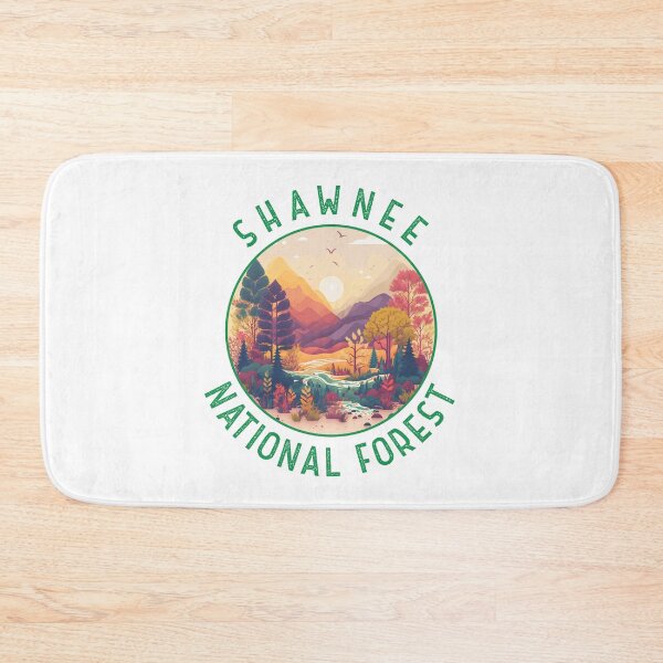 Item preview, Shawnee National Forest Illinois Distressed Circle designed and sold by KrisSidDesigns.