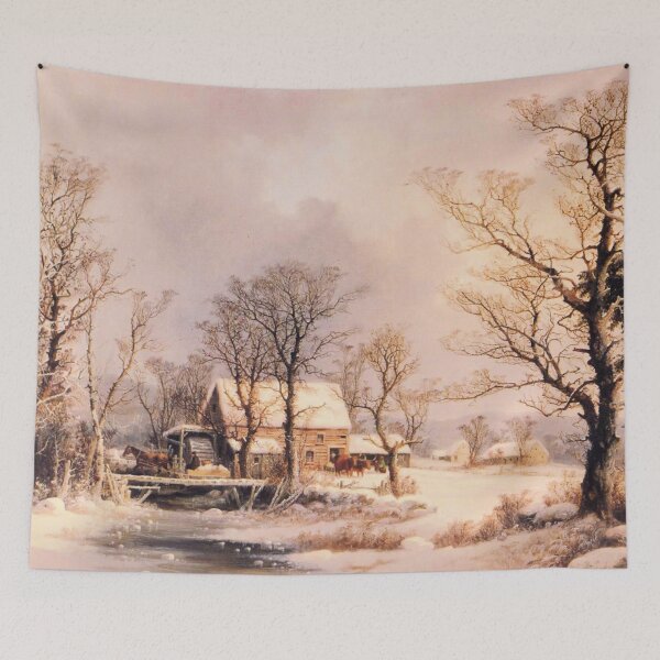 Item preview, Winter in the Country, The Old Grist Mill designed and sold by Gnouhp.