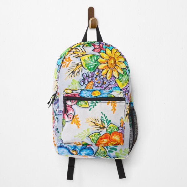 Item preview, Hand Painted Bright Beautiful Flowers on Tile to Brighten Your Day designed and sold by Jon Shore.