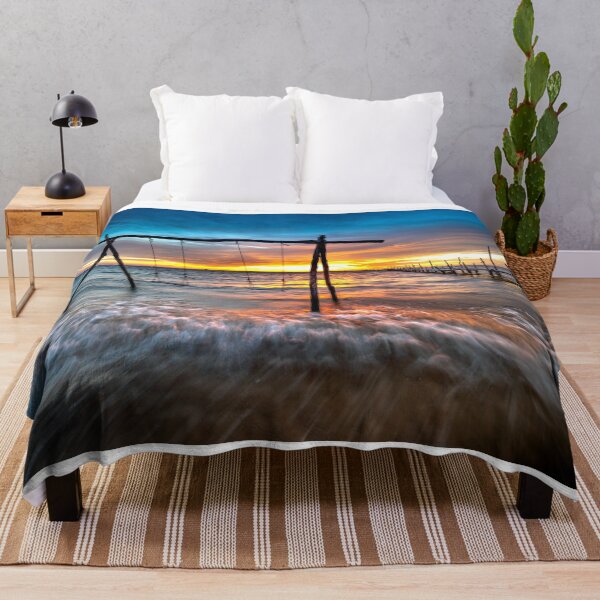 Item preview, Ocean Atmosphere waves & sunset perfect catch Live together die together designed and sold by Hohohaxi.