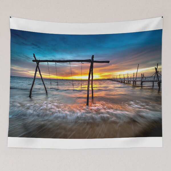 Item preview, Ocean Atmosphere waves & sunset perfect catch Live together die together designed and sold by Hohohaxi.
