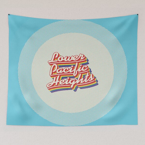 Item preview, Lower Pacific Heights | Retro Rainbow designed and sold by retroready.