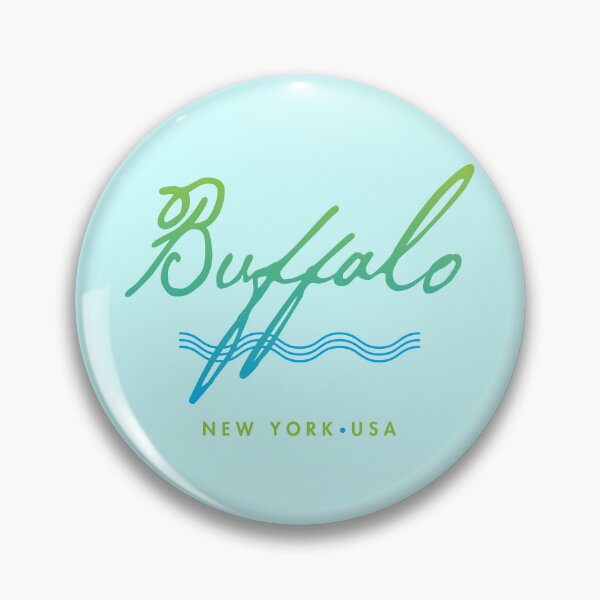 Item preview, Buffalo New York Typographic Design designed and sold by Futurebeachbum.