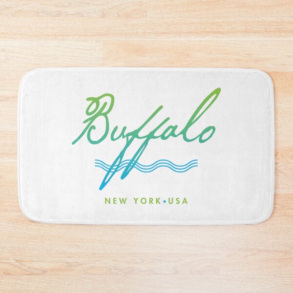 Item preview, Buffalo New York Typographic Design designed and sold by Futurebeachbum.