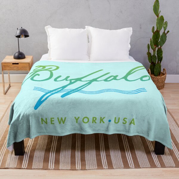 Item preview, Buffalo New York Typographic Design designed and sold by Futurebeachbum.