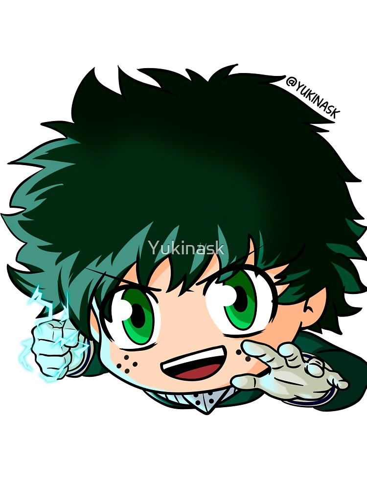 8 Izuku Midoriya Boku Anime Tshirt Design - Anime Design Png