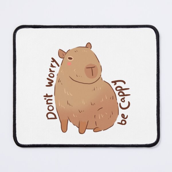 Item preview, Capybara don't worry be cappy  designed and sold by Mayarart.
