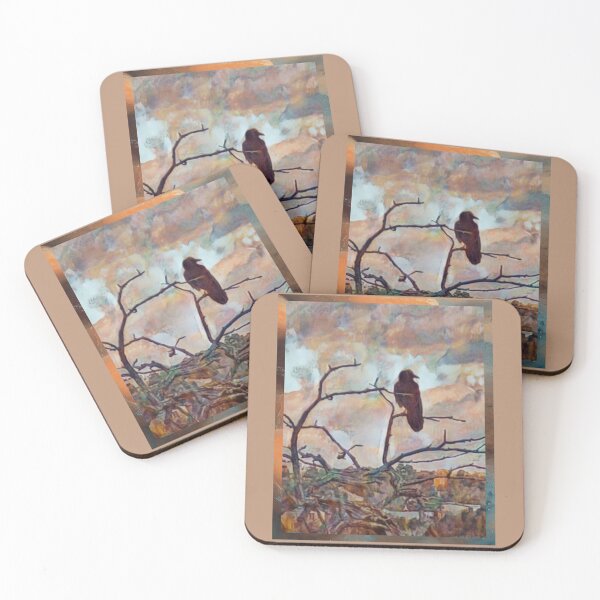 Item preview, Raven on a Snag designed and sold by oh-bi-me.