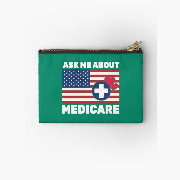 Item preview, Ask Me About Medicare Health Insurance Sales Agent usa Flag                designed and sold by Suberdesigns.