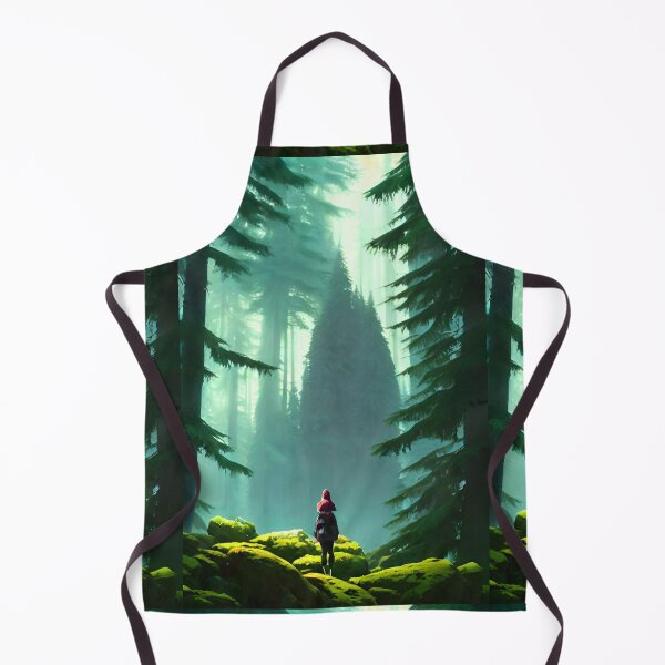 Artikelvorschau, Anime-Mädchen-Waldnatur-Landschaft entworfen und verkauft von Trendy-Now.