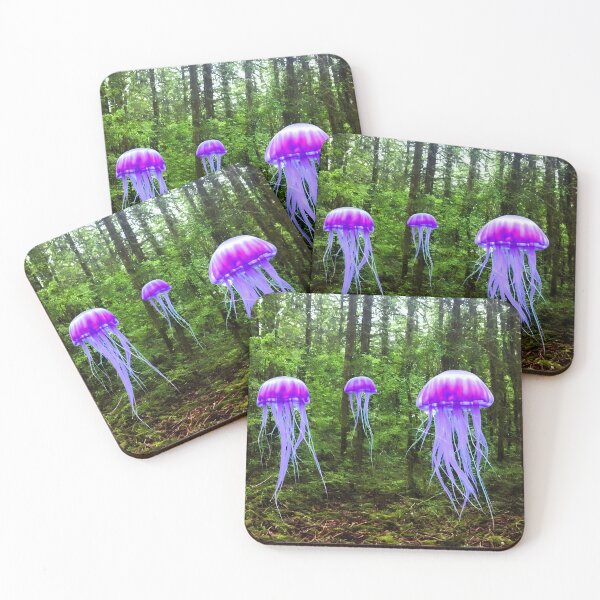 Item preview, Jellyfish Forest designed and sold by Planetporridge.