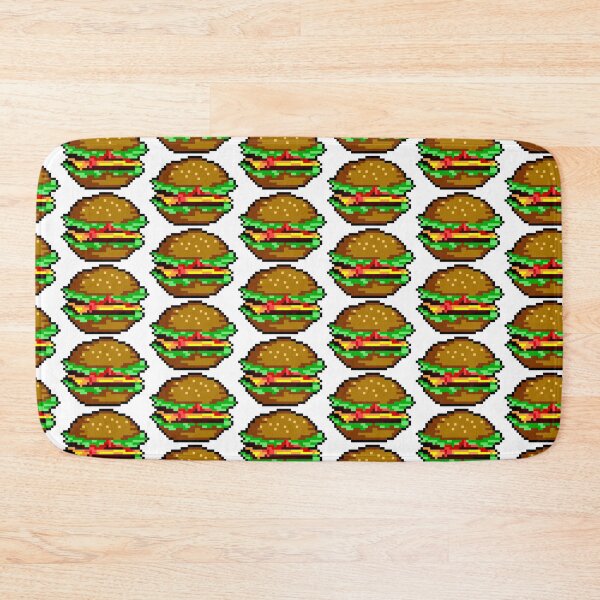 Artikelvorschau, Pixelkunst-Cheeseburger entworfen und verkauft von Gabriele Marcucci.