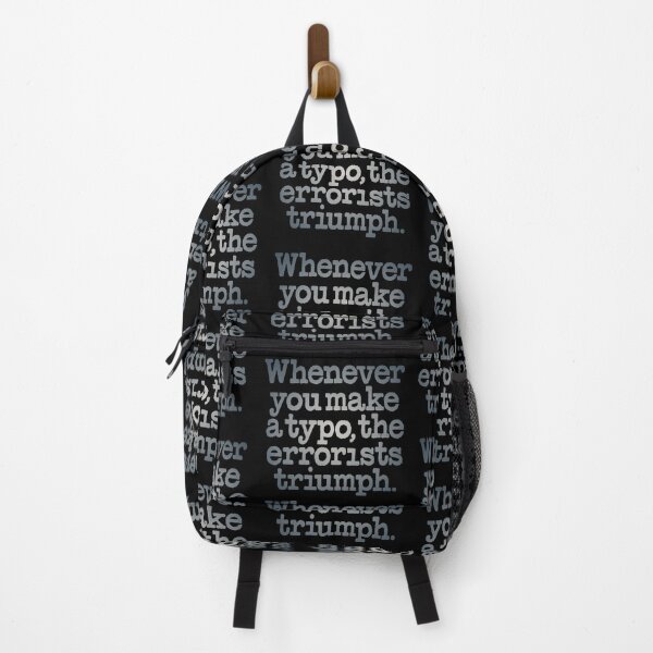Item preview, Whenever you make a typo, the errorists triumph. v.6 designed and sold by x1brett.