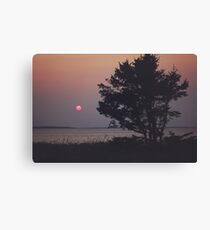 Big Hard Sun Canvas Print