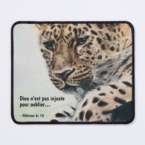 Item preview, God comfort and support leopard, bible verse designed and sold by NathBros.