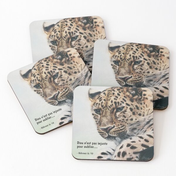 Item preview, God comfort and support leopard, bible verse designed and sold by NathBros.
