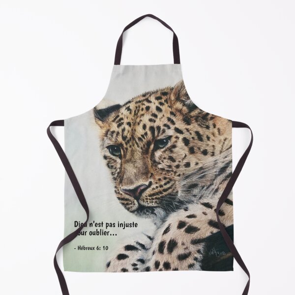 Item preview, God comfort and support leopard, bible verse designed and sold by NathBros.
