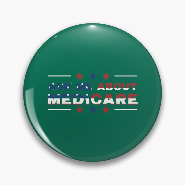 Item preview, Ask Me About Medicare Health Insurance Sales Agent usa Flag       designed and sold by Suberdesigns.