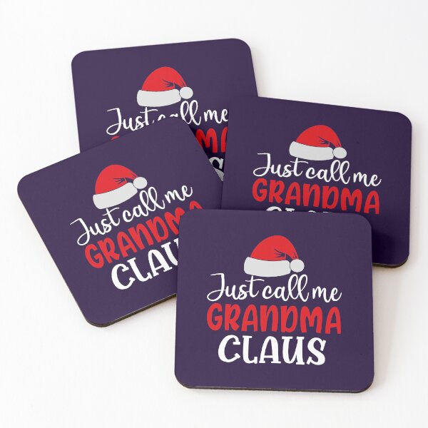 Item preview, Christmas Gift for Grandmom, Just call me Grandma Claus, Funny Santa Gift for Grandma, designed and sold by Sunnyhova.