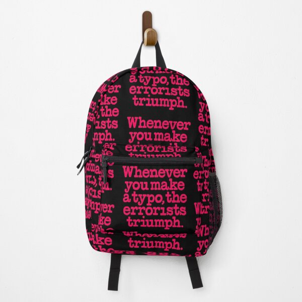 Item preview, Whenever you make a typo, the errorists triumph. v.8 designed and sold by x1brett.